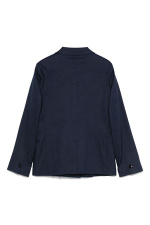 blue viscose jacket PAOLO PECORA KIDS | PP3904BLU